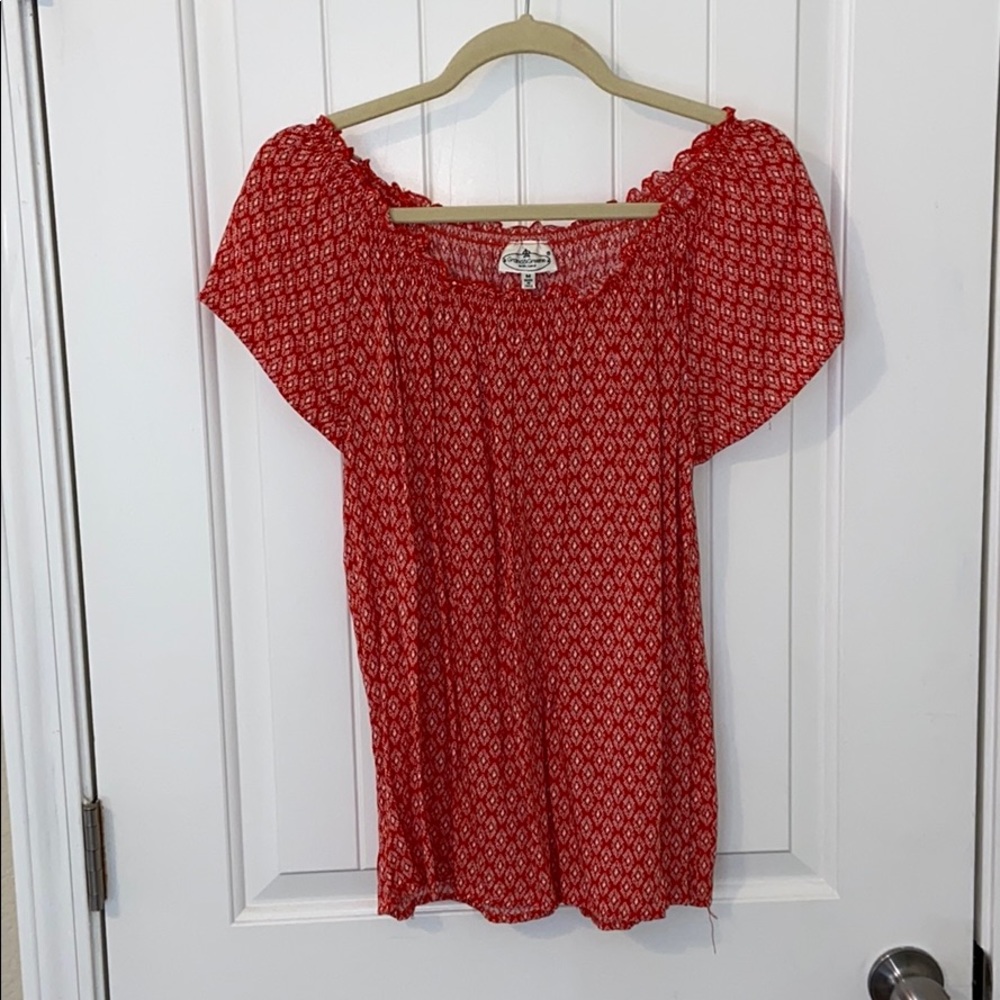 Patterned blouse
